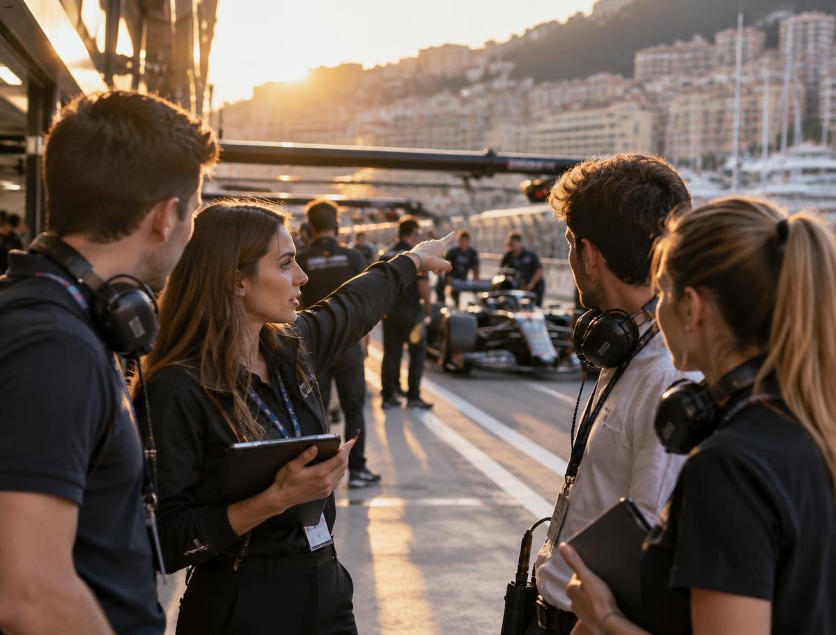 Motorsport event operations learning at a European Formula 1 street circuit